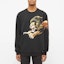 Shop Sudadera Negra con Gráfico de León GIVENCHY BM70EE30AF-001