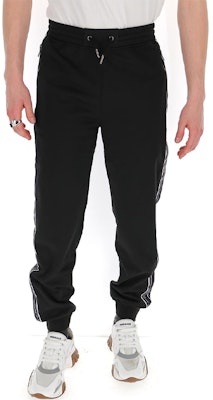 지방시 블랙 로고 프린트 사이드 테이프 스웨트팬츠. BM50HQ300B-001 Purchase 지방시 블랙 로고 프린트 사이드 테이프 스웨트팬츠. BM50HQ300B-001