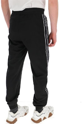 지방시 블랙 로고 프린트 사이드 테이프 스웨트팬츠. BM50HQ300B-001 Details for 지방시 블랙 로고 프린트 사이드 테이프 스웨트팬츠. BM50HQ300B-001