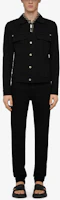 Lookbook Givenchy Black Logo Studded Single-Breasted Long Sleeve Jacket BM00Q650KK-001