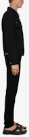 Purchase Givenchy Black Logo Studded Single-Breasted Long Sleeve Jacket BM00Q650KK-001