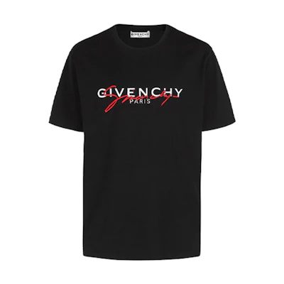 GIVENCHY Black Logo T-Shirt BM70UK3002-009
