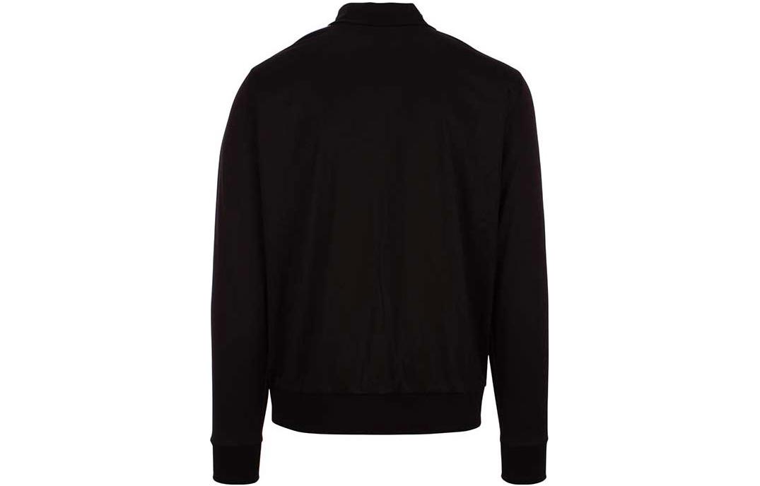 Lookbook 纪梵希黑色标志条纹拉链运动夹克 BM7006300B-001