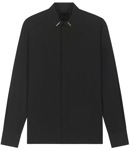 givenchy-black-long-sleeve-shirt-with-metallic-logo-detail-bm-60-qk-109-f-001