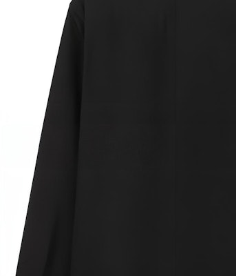 GIVENCHY Kemeja Lengan Panjang Hitam dengan Logo Metalik. BM60QK109F-001 Sizing GIVENCHY Kemeja Lengan Panjang Hitam dengan Logo Metalik. BM60QK109F-001