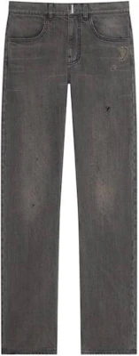 Givenchy Jeans Negros Rectos de Tiro Medio con Cremallera para Hombre. BM50UY5YAG-001 Order Givenchy Jeans Negros Rectos de Tiro Medio con Cremallera para Hombre. BM50UY5YAG-001