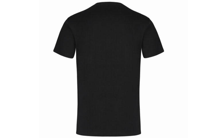 Lookbook Camiseta Ajustada de Algodón GIVENCHY Negra con Estampado de Perro Rottweiler BM705K3Y1P-001