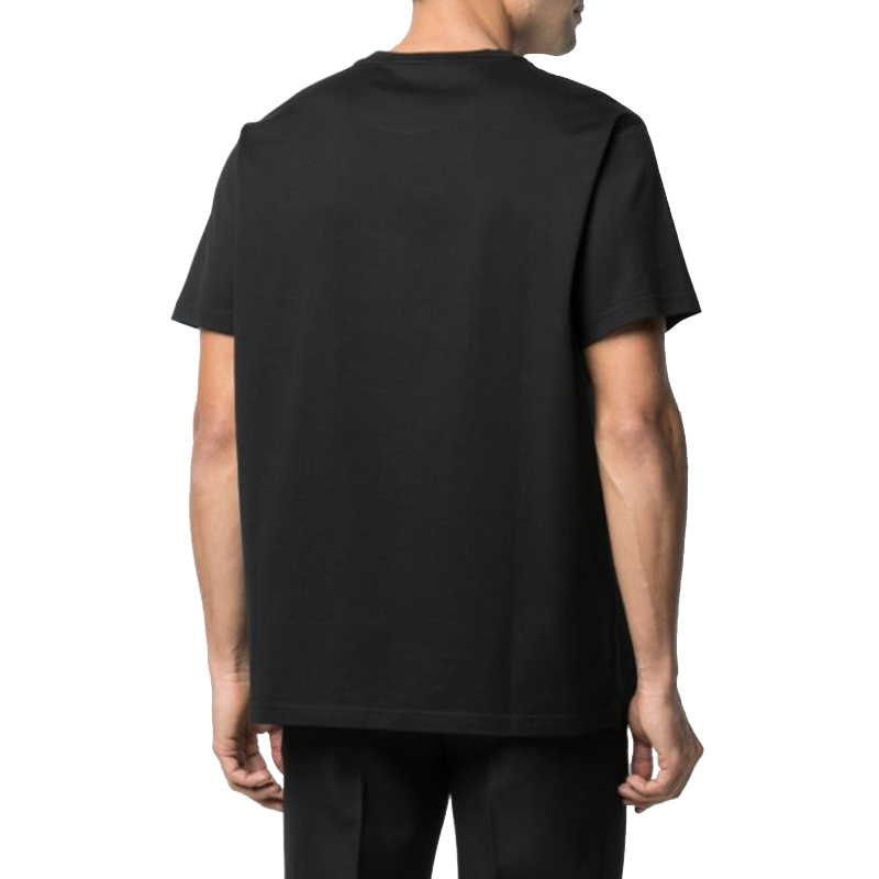 GIVENCHY Black Short Sleeve T-Shirt with Letter Print Design BM710M3002-001 圖 5