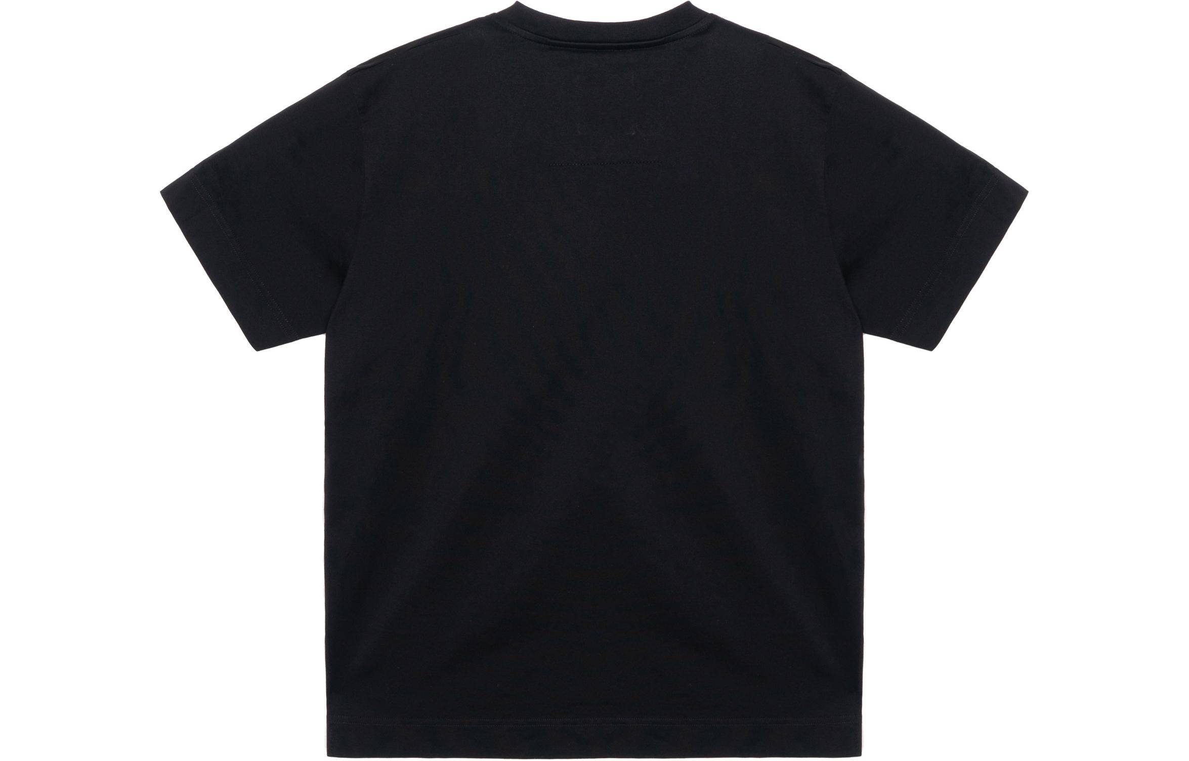 GIVENCHY Black Short Sleeve T-Shirt with Metal Chain Detail. BM71453Y6B-001 圖 3