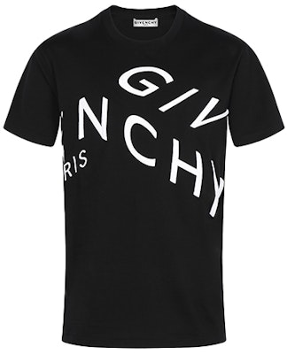 ジバンシィ ブラック スリムフィット ロゴ刺繍 Tシャツ BM70YC3002-004 Order ジバンシィ ブラック スリムフィット ロゴ刺繍 Tシャツ BM70YC3002-004