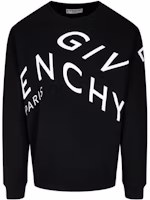 Givenchy Black Solid Color Pullover Sweatshirt BMJ07H30AF-004 Givenchy Black Solid Color Pullover Sweatshirt BMJ07H30AF-004