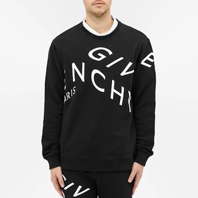 Givenchy 黑色純色套頭衛衣 BMJ07H30AF-004 Purchase Givenchy 黑色純色套頭衛衣 BMJ07H30AF-004