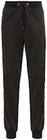 GIVENCHY Black Solid Drawstring Knit Sweatpants with Side Pockets BM5095300B001 GIVENCHY Black Solid Drawstring Knit Sweatpants with Side Pockets BM5095300B001