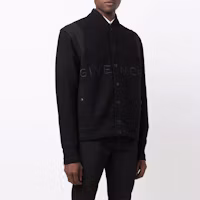 Purchase GIVENCHY Black Solid Logo Print Bomber Jacket. BM00R6-4Y82