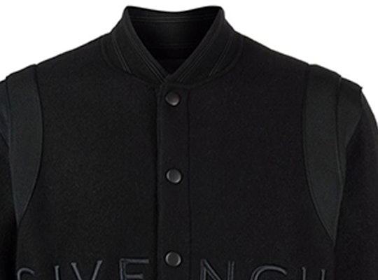 ジバンシィ ブラック ロゴプリント ボンバージャケット BM00R6-4Y82 Details for ジバンシィ ブラック ロゴプリント ボンバージャケット BM00R6-4Y82