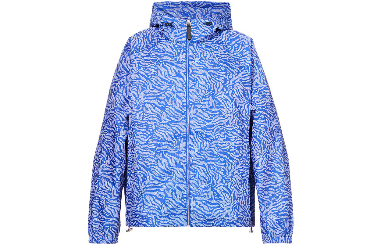 Givenchy Blue All-Over Print Casual Jacket BW00GFP4QW-114
