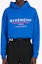 Purchase Givenchy Blue Hoodie with Letter Logo Print Long Sleeves BMJ05430AF-426