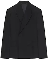 Givenchy Boxy Fit Wool Jacket Black - Loose, Solid Color Long Sleeve Design BM30FM14DL-001 Givenchy Boxy Fit Wool Jacket Black - Loose, Solid Color Long Sleeve Design BM30FM14DL-001
