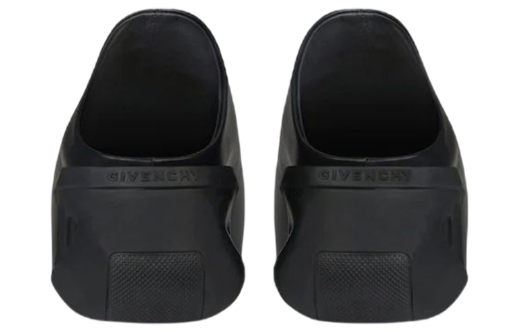 Givenchy Calfskin Grain Heel Fashion Slides 'Black' 圖 3
