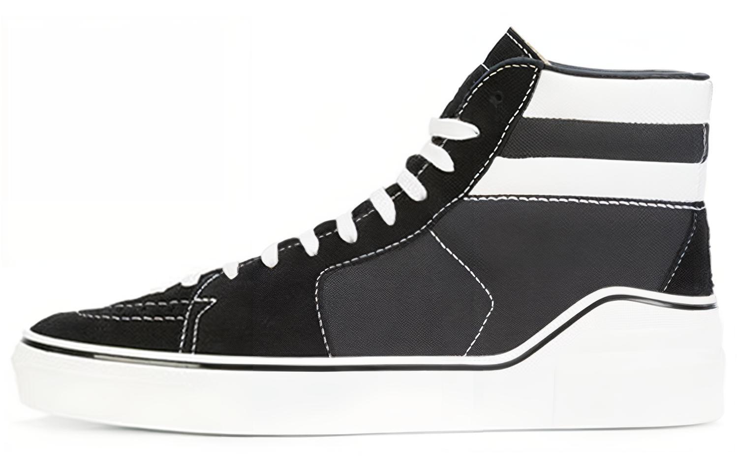 Givenchy Canvas High-Top 'Black White'