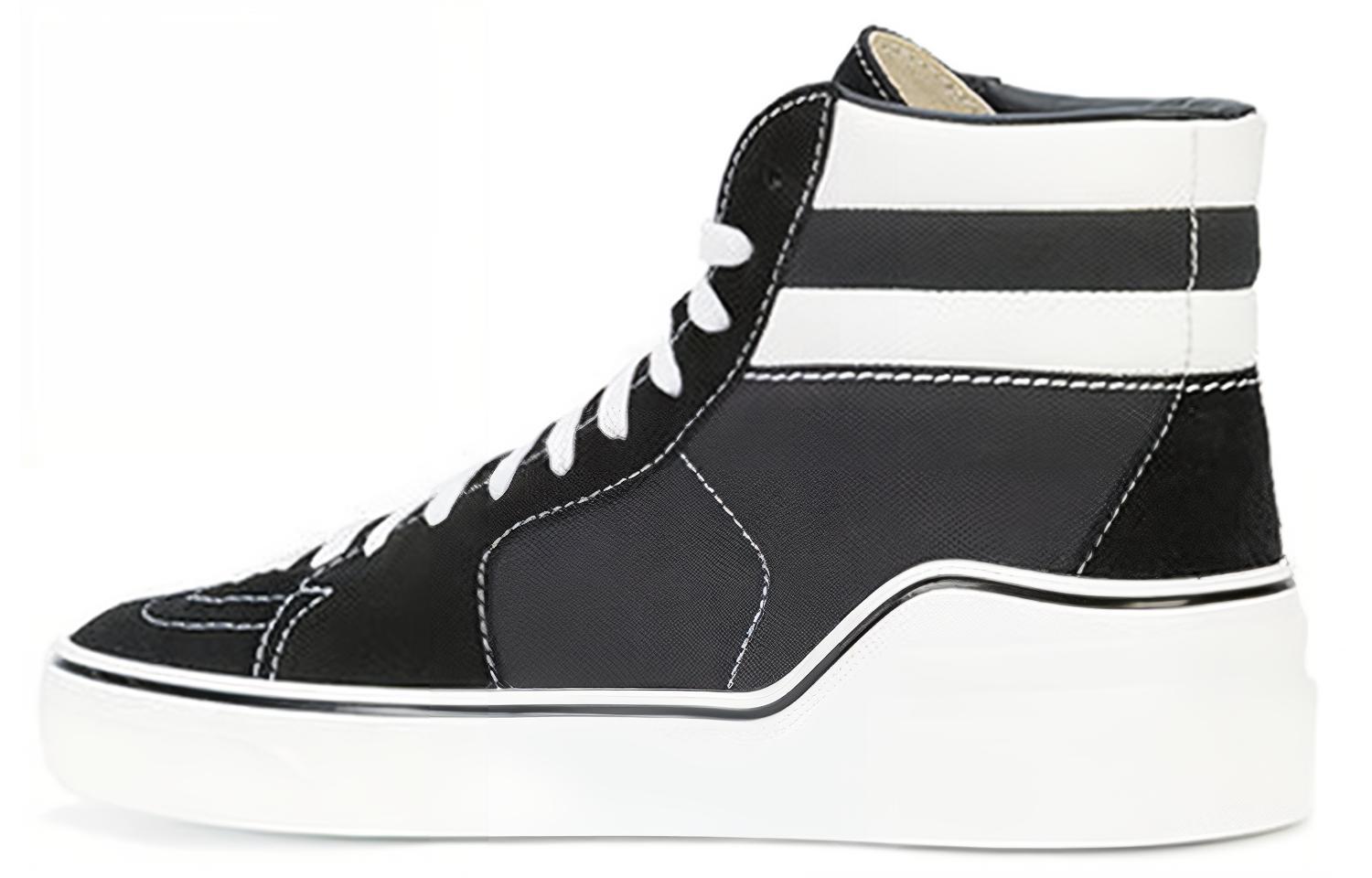 Givenchy Canvas High-Top 'Black White' 圖 3