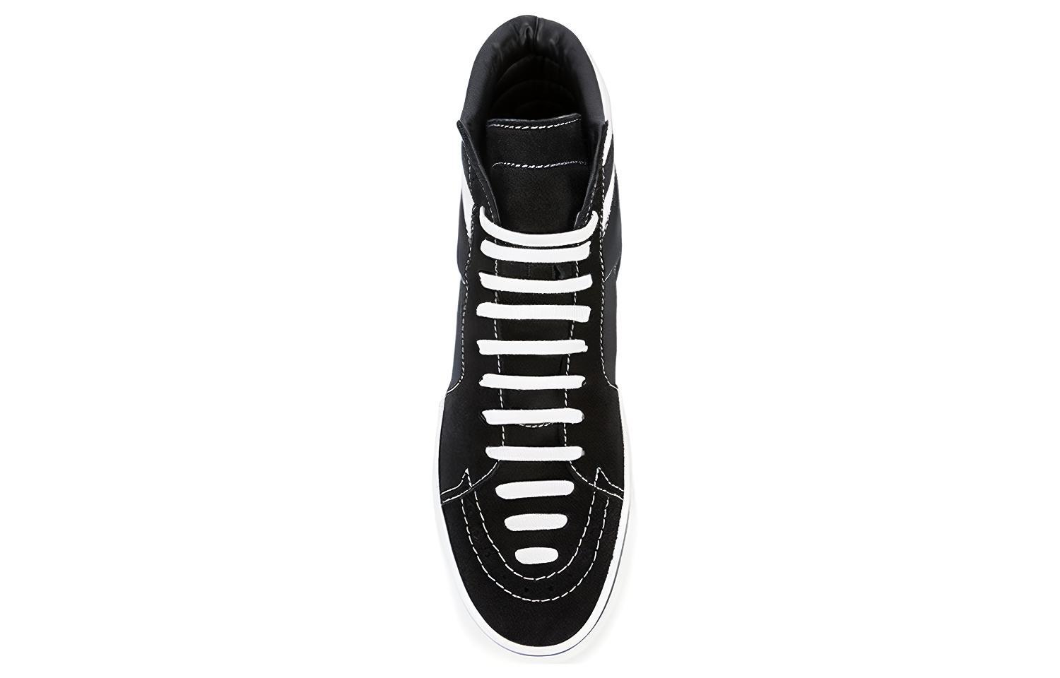 Givenchy Canvas High-Top 'Black White' 圖 5