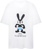 GIVENCHY Cartoon Print Logo White Crewneck Short Sleeve T-Shirt BM716G3YAR-100 GIVENCHY Cartoon Print Logo White Crewneck Short Sleeve T-Shirt BM716G3YAR-100