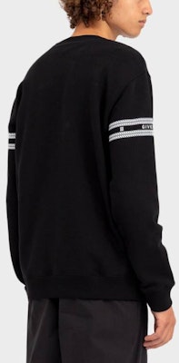 紀梵希字母鏈印花黑色圓領衛衣 BMJ08230AF-001 Purchase 紀梵希字母鏈印花黑色圓領衛衣 BMJ08230AF-001