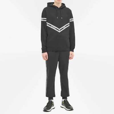 Givenchy Hoodie Cetak Rantai Warna Hitam BMJ08130AF-001 Details for Givenchy Hoodie Cetak Rantai Warna Hitam BMJ08130AF-001