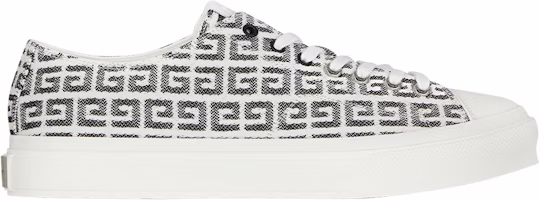 Givenchy City '4G - White Black' BH0050H0VC Givenchy City '4G - White Black' BH0050H0VC