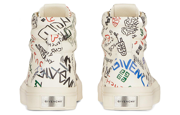 Purchase 지방시 시티 하이 '화이트 스크리블' (Givenchy City High '화이트 스크리블') BH005LH19F-960