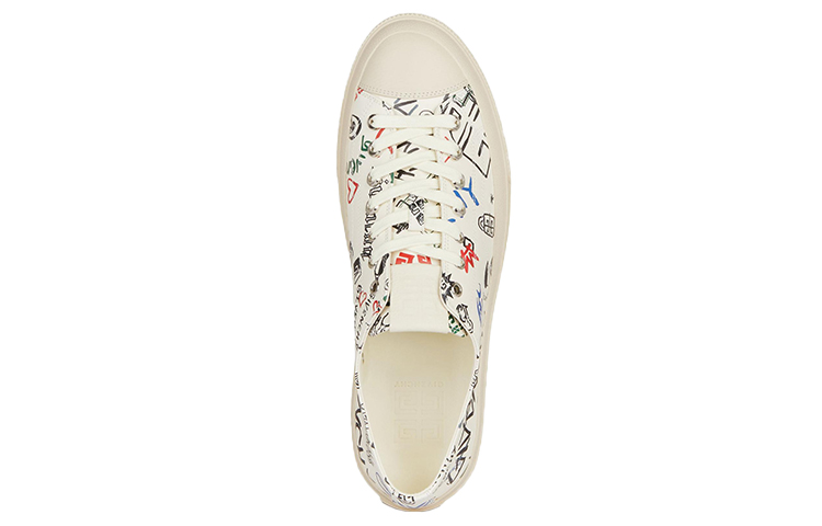 Givenchy City Printed Leather Low 'Scribbled' 圖 3