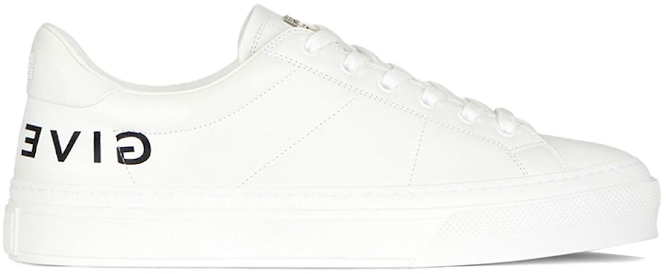 紀梵希 Givenchy City 牛皮系帶低幫時尚板鞋 男款 白色 Order 紀梵希 Givenchy City 牛皮系帶低幫時尚板鞋 男款 白色