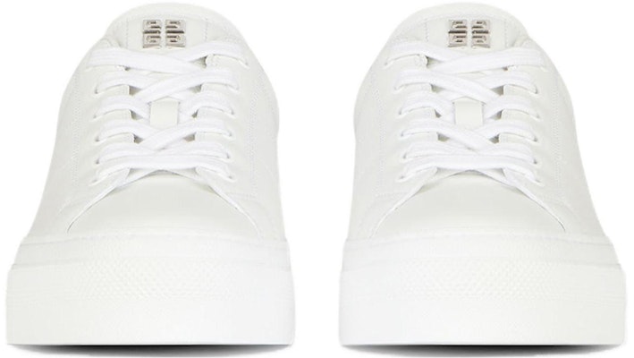 紀梵希 Givenchy City 牛皮系帶低幫時尚板鞋 男款 白色 Shop 紀梵希 Givenchy City 牛皮系帶低幫時尚板鞋 男款 白色