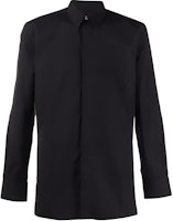 Givenchy Classic Collar Long Sleeve Shirt Men’s Black BM60PQ109F-001 Givenchy Classic Collar Long Sleeve Shirt Men’s Black BM60PQ109F-001