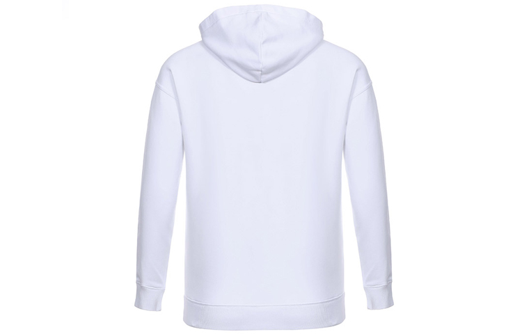 Lookbook ジバンシィ クラシックロゴ フーディー ホワイト スウェットシャツ BMJ05430AF-100