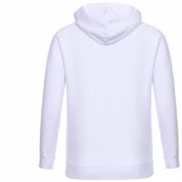Lookbook GIVENCHY Hoodie Logo Klasik Putih Sweatshirt BMJ05430AF-100