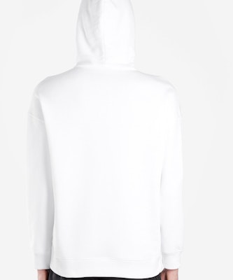 ジバンシィ クラシックロゴ フーディー ホワイト スウェットシャツ BMJ05430AF-100 Details for ジバンシィ クラシックロゴ フーディー ホワイト スウェットシャツ BMJ05430AF-100