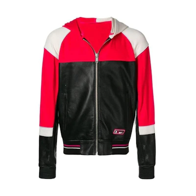Givenchy Color-Block Hooded Jacket BM006960AG-606