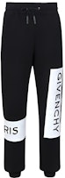 Givenchy Color-block Logo Print Black Sweatpants for Men BM503V3003-001 Givenchy Color-block Logo Print Black Sweatpants for Men BM503V3003-001