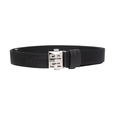Givenchy Colorblock Classic Belt Black 2.5cm Wide BK404FK14F001