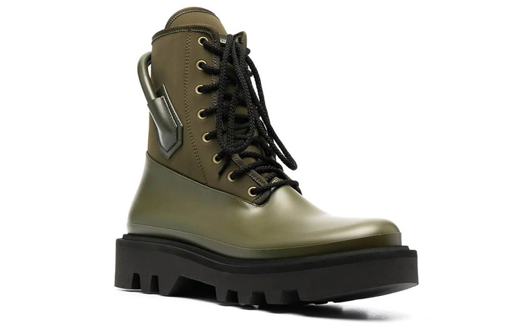 Givenchy Combat Boot 'Green Rubber and Leather' 圖 3