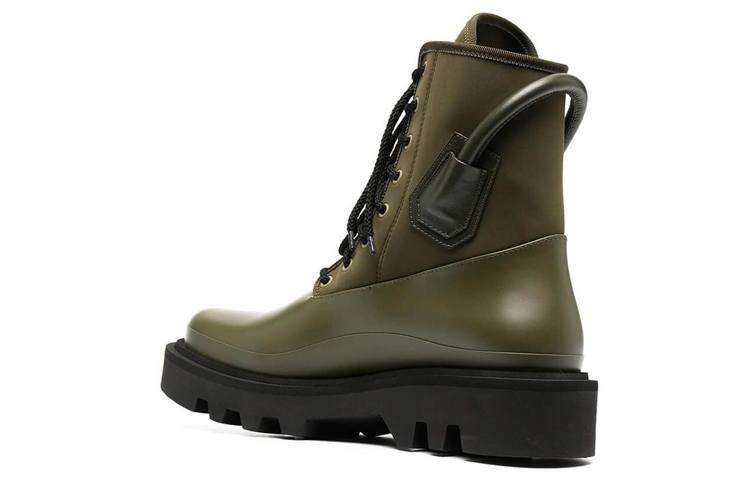 Givenchy Combat Boot 'Green Rubber and Leather' 圖 4