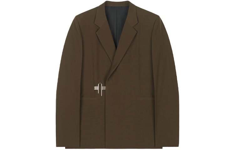 Order 지방시 컨실드 클로저 긴소매 수트 블레이저. BM30B213MP-313