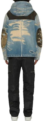 Chaqueta Casual con Capucha GIVENCHY Efecto Desgastado Hombre Azul. BM01055Y3X-420 Shop Chaqueta Casual con Capucha GIVENCHY Efecto Desgastado Hombre Azul. BM01055Y3X-420