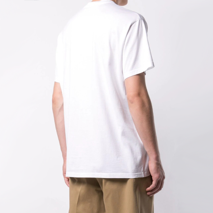 GIVENCHY Distressed Logo Oversized Unisex T-shirt White BM70KC3002-100 圖 5