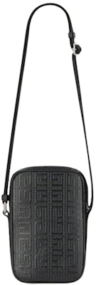 Givenchy Embossed Logo Vertical Bag Small Black/White Lookbook Givenchy Embossed Logo Vertical Bag Small Black/White