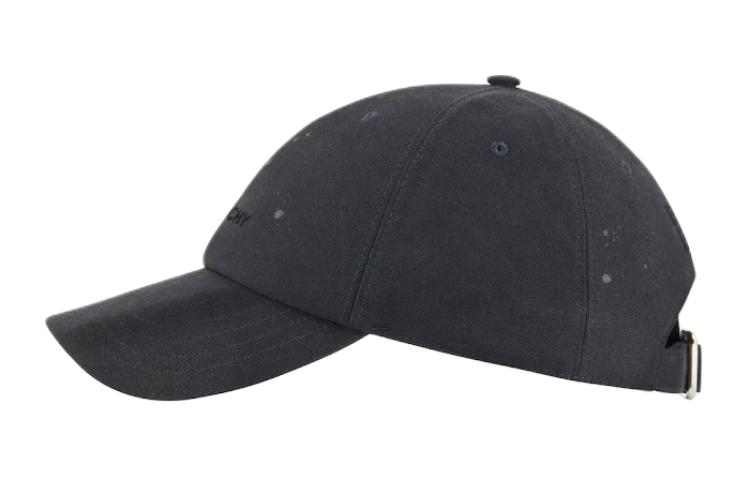 Shop GIVENCHY Gorra de Béisbol Gris con Logo Bordado de Algodón. BPZ0A2P0TE067