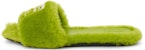 Givenchy Flat Mule '4G - Hijau Citrus Shearling' BE306FE1LR-358
