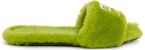 Givenchy Flat Mule '4G - Hijau Citrus Shearling' BE306FE1LR-358